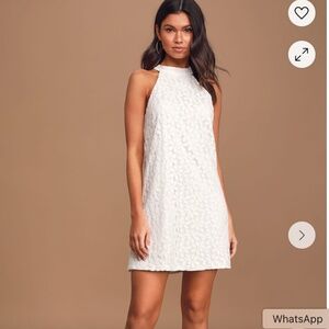 Lulu's All My Adoration Shift Dress Size Medium